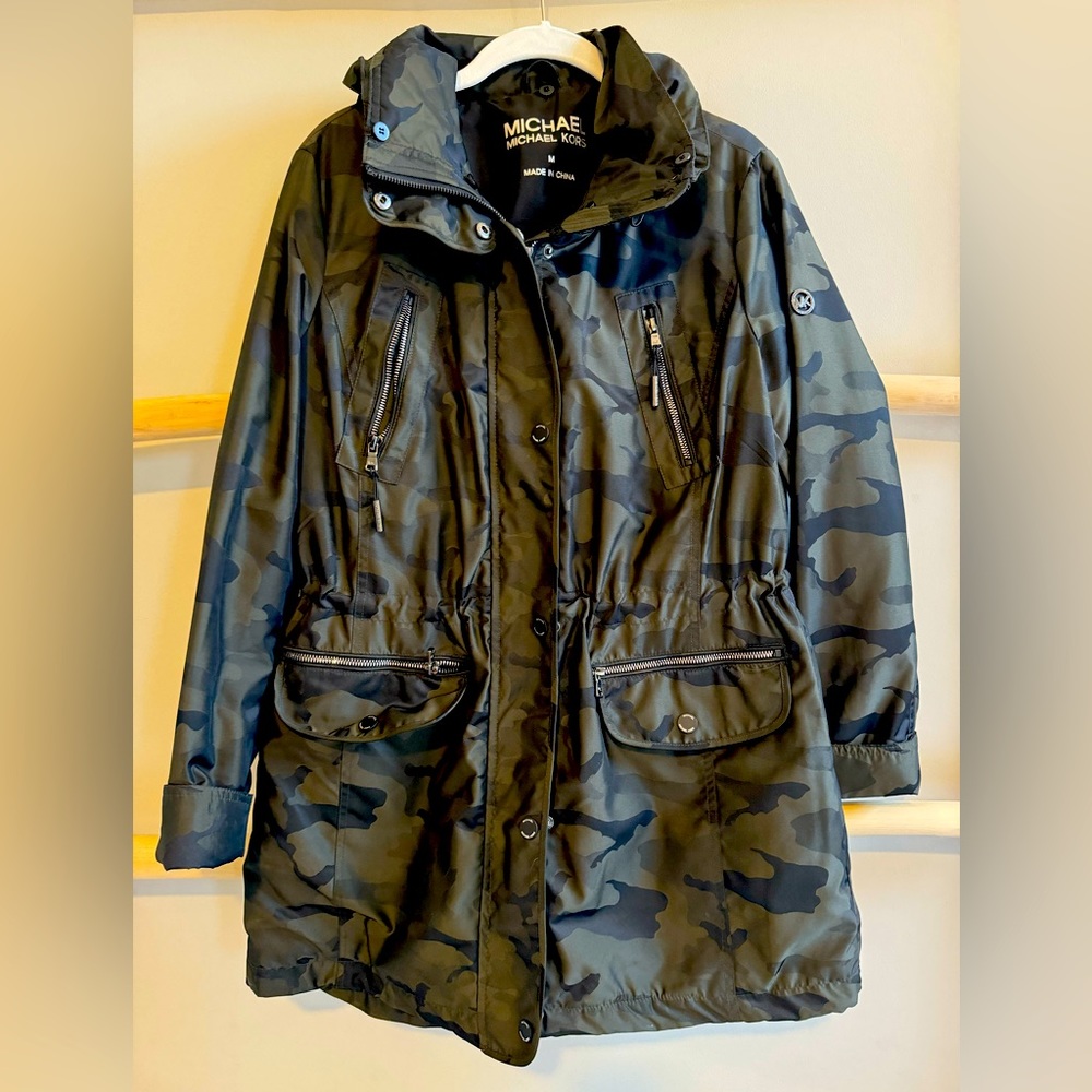 Michael Kors Camo Anorak